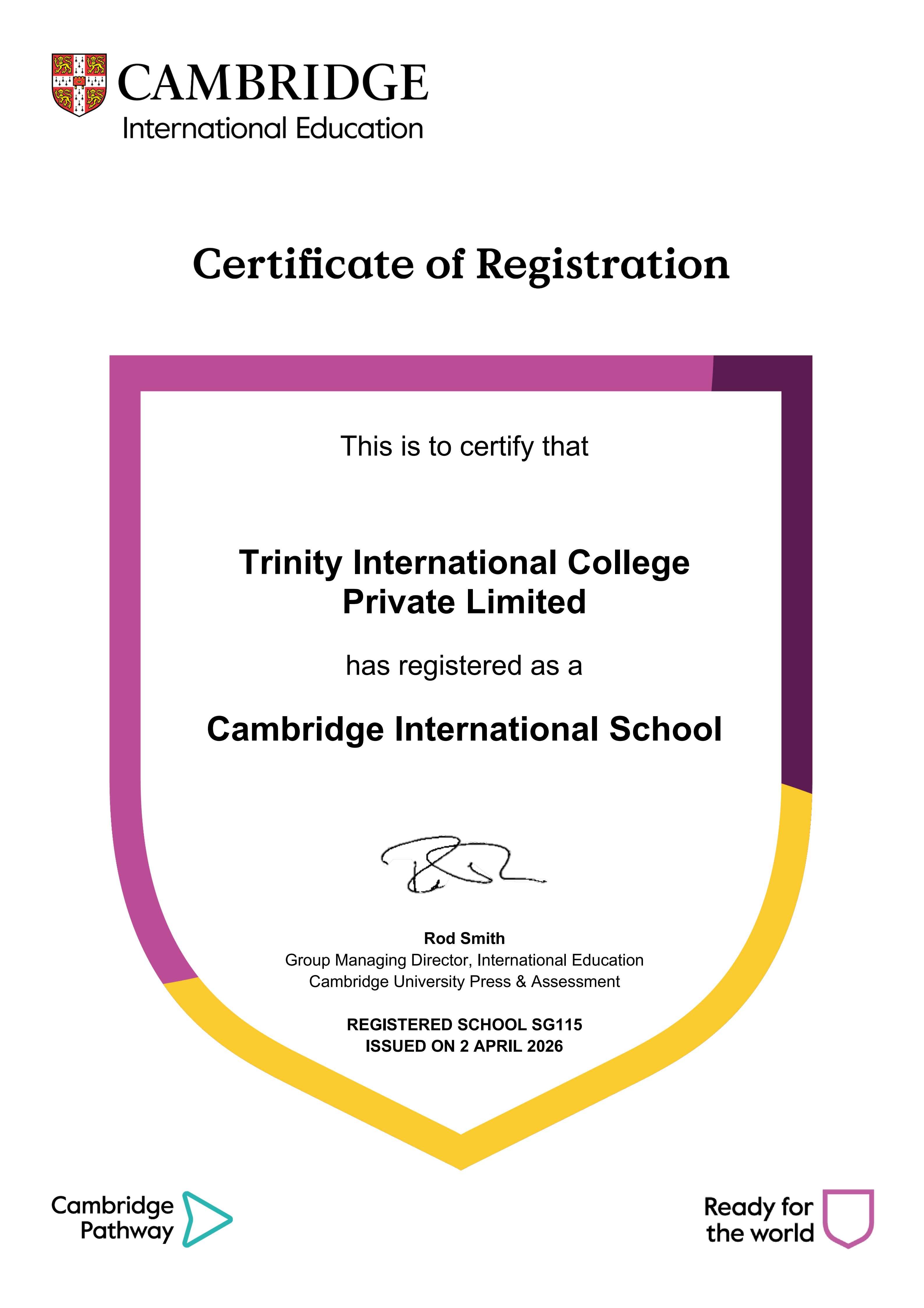 Cambridge International School